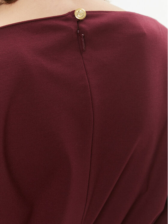 PINKO Pinko Hétköznapi ruha Bolt 102291 A1CT Bordó Regular Fit