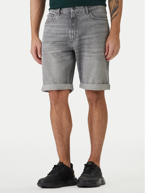 HUGO HUGO Džinsa bikses 50560391 Pelēks Tapered Fit