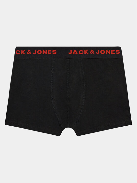 Jack & Jones Junior Jack & Jones Junior Komplet bokserek Basic 12223126 Czarny