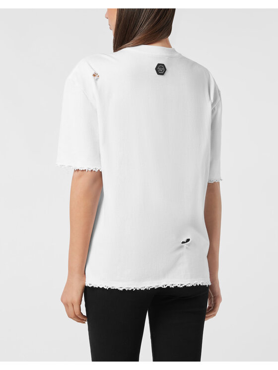 PHILIPP PLEIN PHILIPP PLEIN T-Shirt 26515 Biały