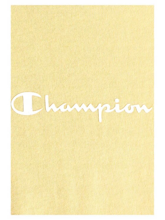 Champion Champion T-Shirt 115211 Żółty Comfortable Fit