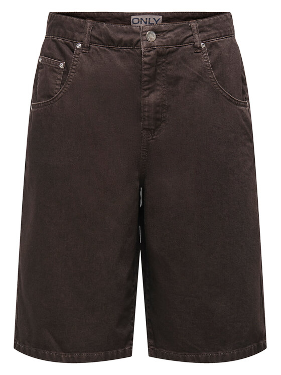 ONLY ONLY Bermuda nadrág Mate 15374734 Barna Loose Fit