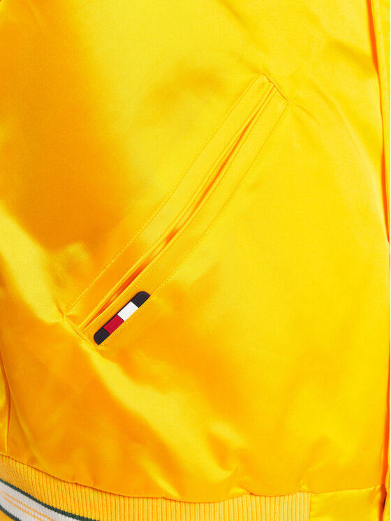 Tommy Hilfiger Tommy Hilfiger Bomber Varsity MW0MW29017 Giallo Regular Fit