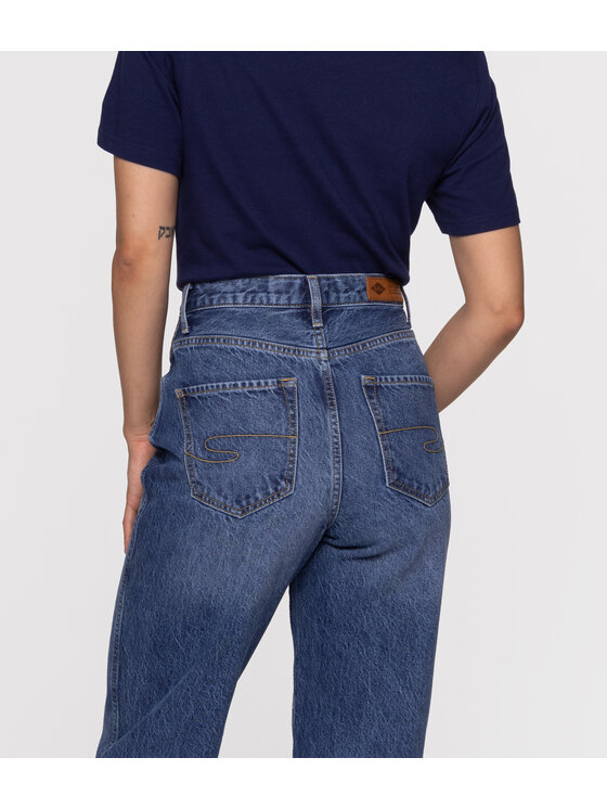 Lee Cooper Lee Cooper Jeansy BONITA Niebieski Mom Fit