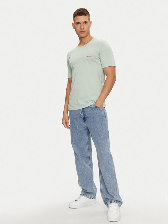 HUGO Hugo 3 marškinėlių komplektas 50480088 Spalvota Regular Fit