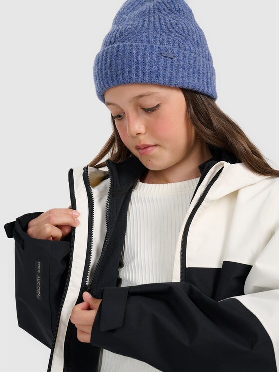 4F 4F Giacca di transizione 4FJRAW25TTJAF1013-20S Nero Regular Fit