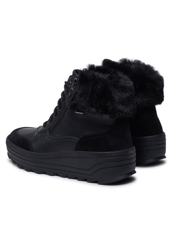 Geox Geox Botine D46WNB 0FE22 C9999 Negru