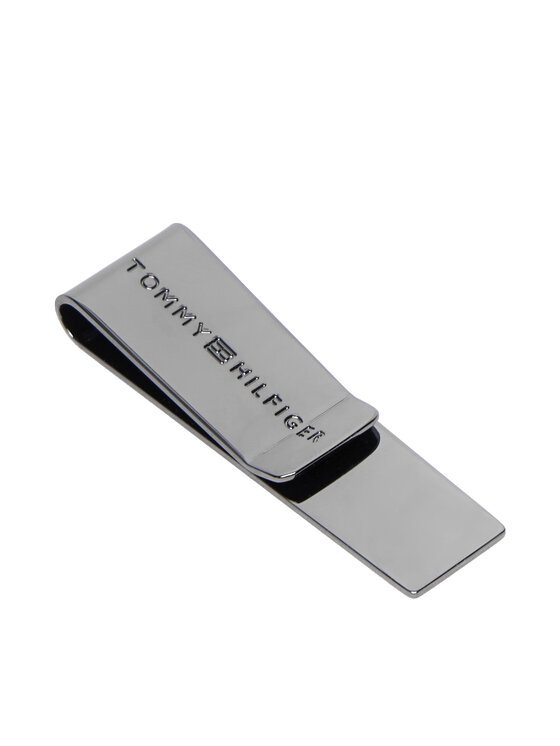 Tommy Hilfiger Tommy Hilfiger Didelė Vyriška Piniginė Th Corp Mini Cc Wallet & Clip AM0AM13607 Juoda