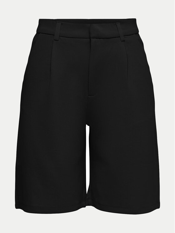 JDY JDY Šortky z materiálu Tanja 15257249 Černá Regular Fit