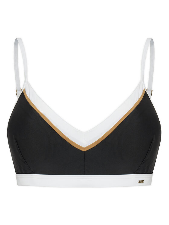 BOSS BOSS Bikini felső 50540498 Fekete Regular Fit