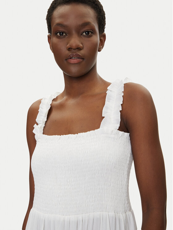 Iconique Iconique Nyári ruha IC25-009 Fehér Regular Fit