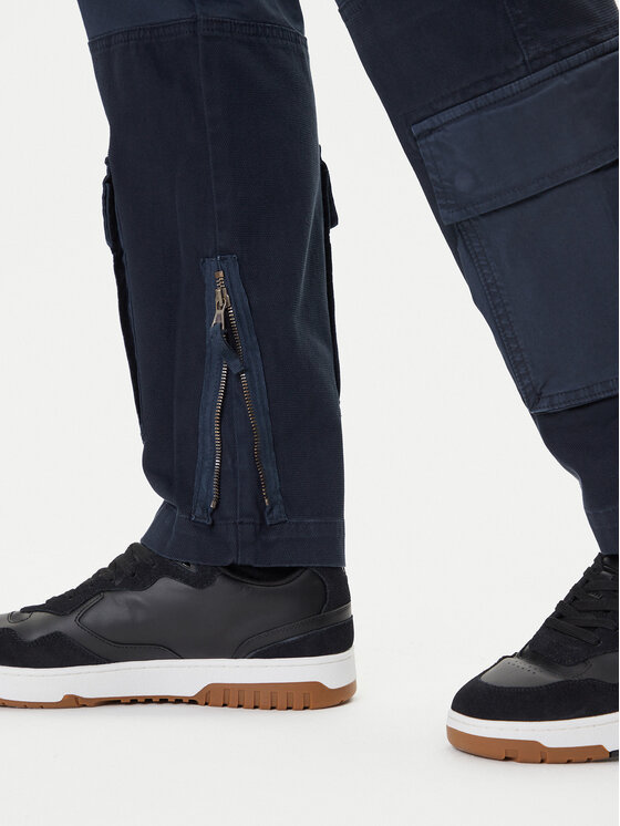 Aeronautica Militare Aeronautica Militare Hlače 252PA1664UCT04241 Tamnoplava Regular Fit