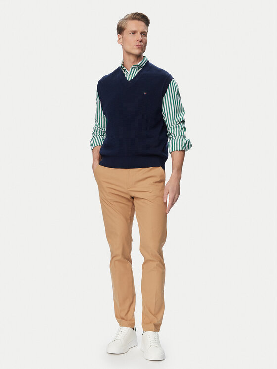 Tommy Hilfiger Tommy Hilfiger Kampsun MW0MW43244 Tumesinine Regular Fit