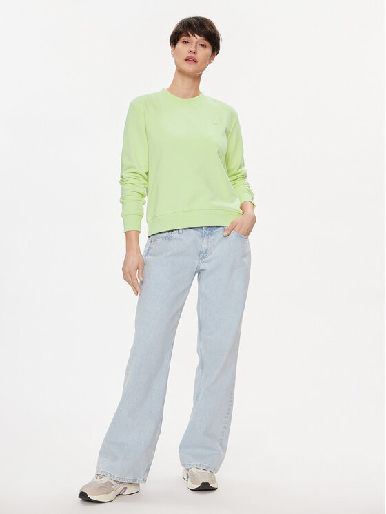 Calvin Klein Jeans Calvin Klein Jeans Felpa Embro Badge J20J223085 Giallo Regular Fit