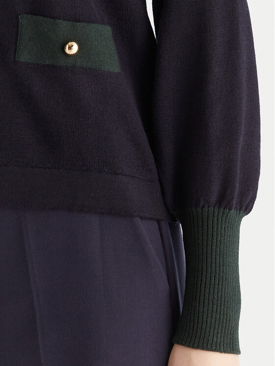 Luisa Spagnoli Luisa Spagnoli Pullover Maluma 100211 Dunkelblau Regular Fit