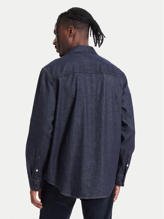Calvin Klein Jeans Calvin Klein Jeans Jeanshemd LV04RH779G Dunkelblau Regular Fit