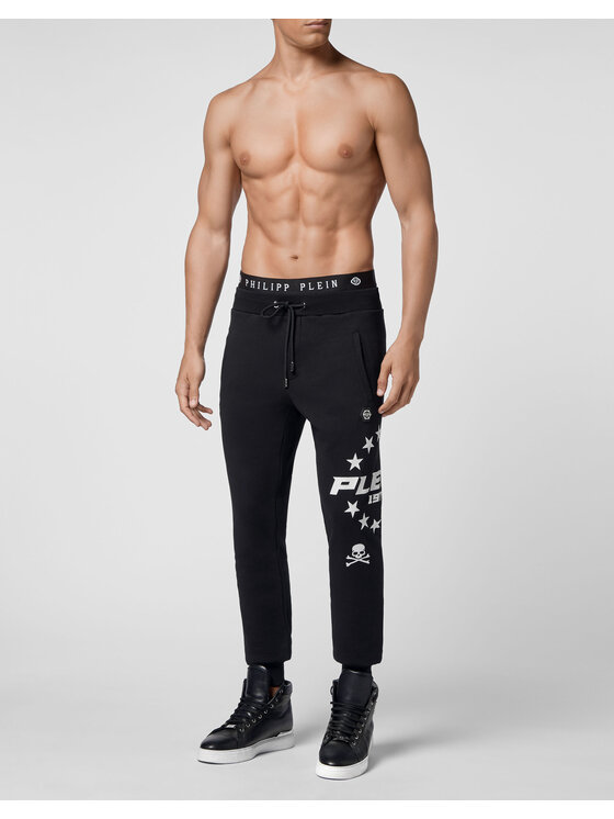 PHILIPP PLEIN PHILIPP PLEIN Pantaloni da tuta 3901 Nero Jogger Fit
