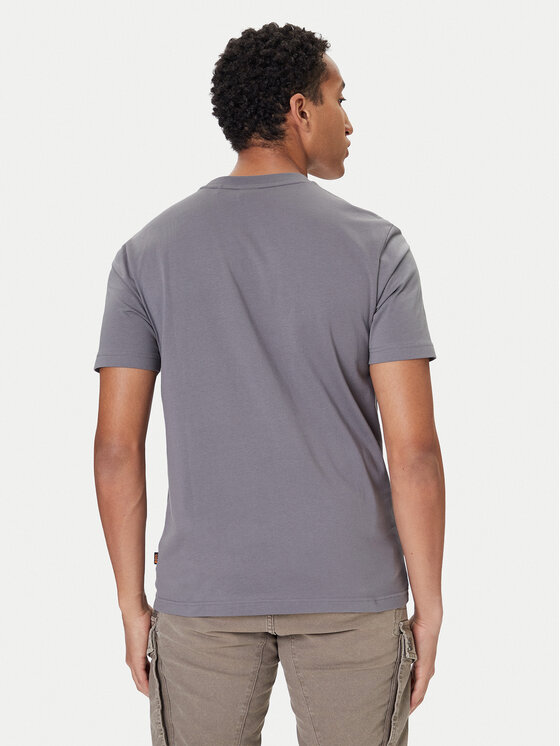 BOSS BOSS Тишърт Lupo 50554615 Сив Regular Fit