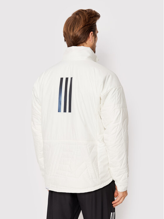 adidas adidas Geacă de iarnă Terrex Myshelter Primaloft GQ3700 Écru Relaxed Fit