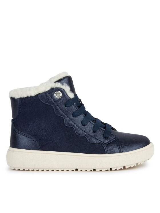 Geox Geox Sneakersy J Theleven Girl B Ab J36HTB 077BC C4021 S Tmavomodrá