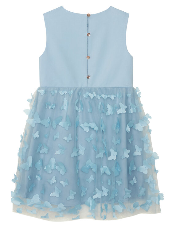 Guess Guess Elegantes Kleid K6RK21 KAUH0 Himmelblau Regular Fit