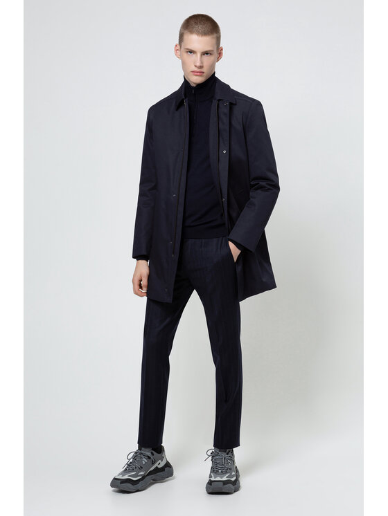 HUGO Hugo Maglione San Gottardo 2 50435691 Blu scuro Slim Fit
