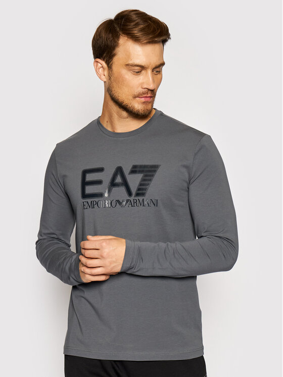 Longsleeve 6KPT64 PJ03Z 1977 Grigio Regular Fit