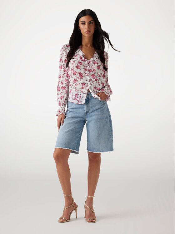 Guess Guess Top 167131 Kolorowy Classic Fit