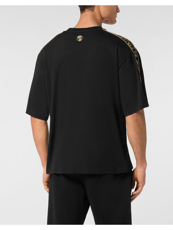 Plein Sport Plein Sport T-Shirt 24103 Czarny Regular Fit