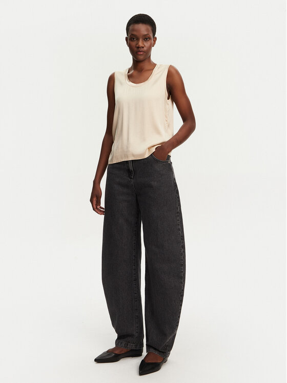 ViCOLO ViCOLO Palaidinė TD0006 Smėlio Relaxed Fit