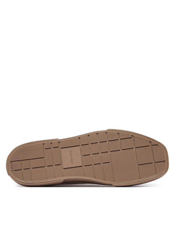 Calvin Klein Calvin Klein Trampki Vulc Low Laceup Aop Canvas HW0HW03142 Beżowy