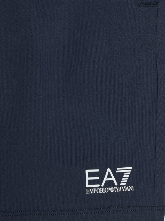 EA7 Emporio Armani EA7 Emporio Armani Szorty sportowe 7B000026 AF10380 UB102 Granatowy Regular Fit