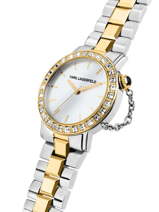 KARL LAGERFELD KARL LAGERFELD Ročna ura R0553100504 Srebrna