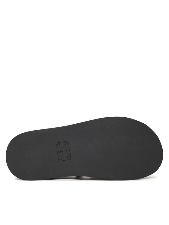 Tommy Jeans Tommy Jeans Sandale Tjw Wedgy Strappy Sandal EN0EN02756 Negru