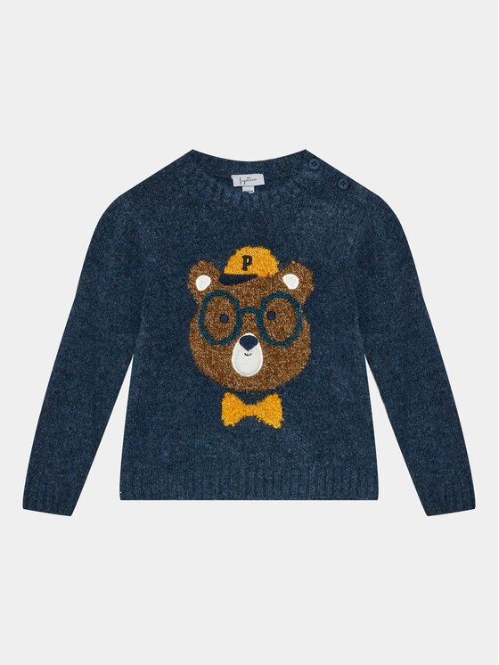 OVS OVS Sweater 1895314 Sötétkék Regular Fit