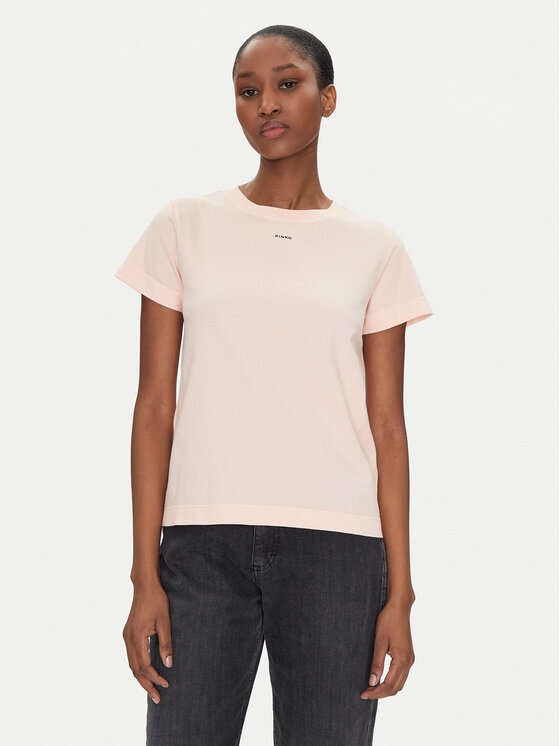 PINKO PINKO Tricou 100373 A228 Roz Regular Fit