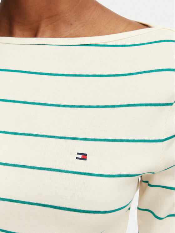 Tommy Hilfiger Tommy Hilfiger Блуза New Cody WW0WW40589 Кремав Slim Fit