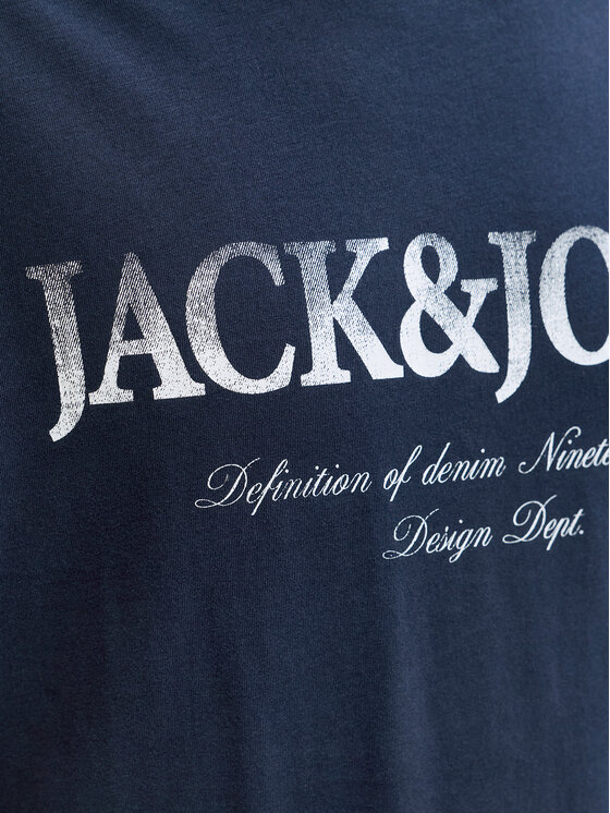 Jack & Jones Jack & Jones T-Shirt Evin 12290173 Modrá Regular Fit