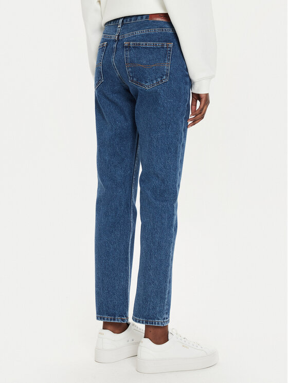 Pepe Jeans Pepe Jeans Jeansy PL204730 Granatowy Straight Fit
