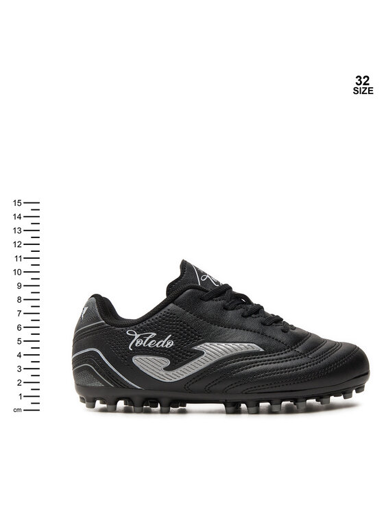 Joma Joma Ποδοσφαιρικά Παπούτσια Toledo Jr TOJW2401AG Μαύρο