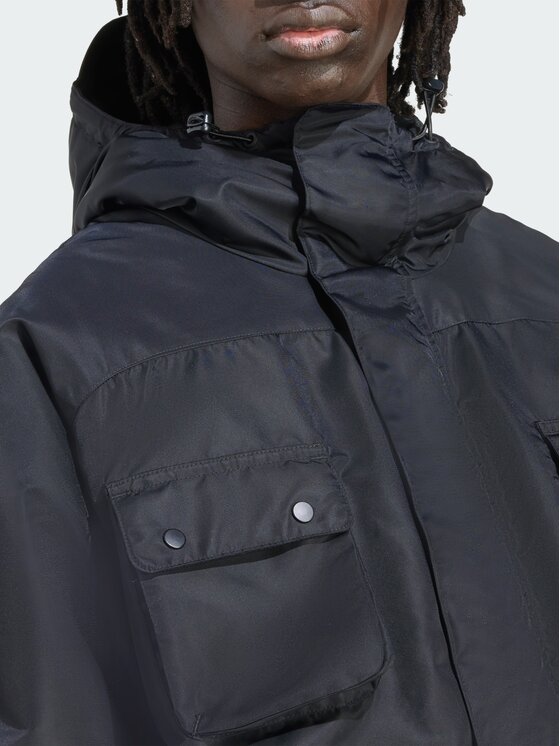 adidas adidas Parka 154239 Czarny Loose Fit