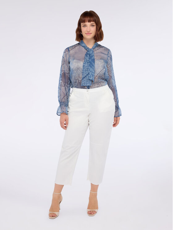 Fiorella Rubino Fiorella Rubino Camicia 5031T001435N0R4 Turchese Regular Fit