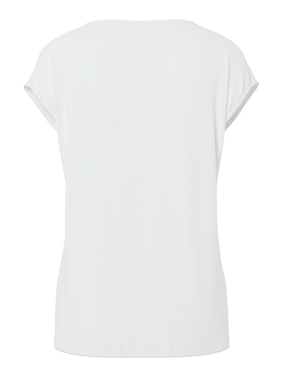 Pieces Pieces T-särk Billo 17078732 Valge Loose Fit