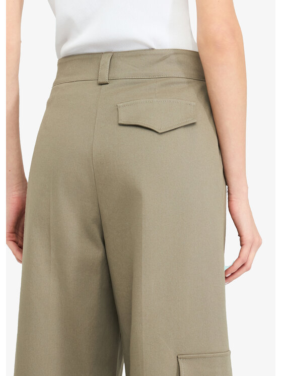 Liu Jo Liu Jo Pantaloni di tessuto CF5351T026AX0707 Verde Regular Fit