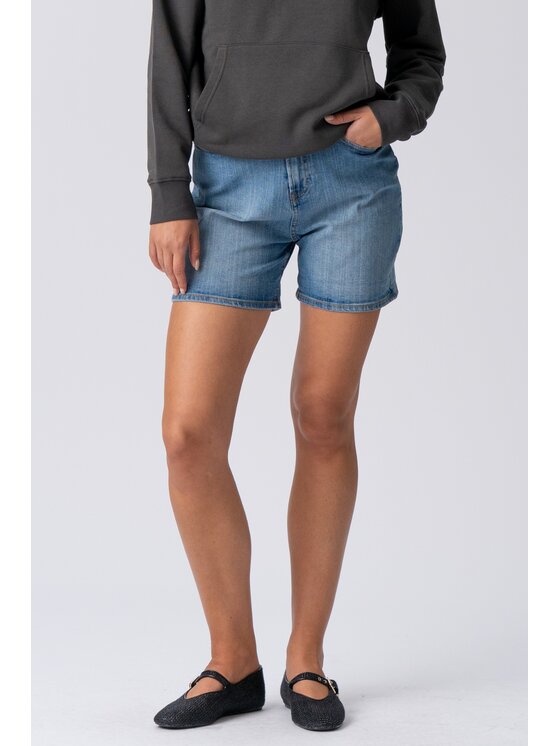 TeeShoppen TeeShoppen Szorty jeansowe 'Perform Collection' Niebieski Regular Fit