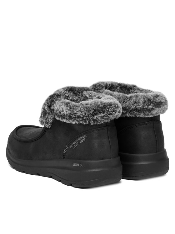 Skechers Skechers Polokozačky Glacial Ultra 144221/BBK Černá