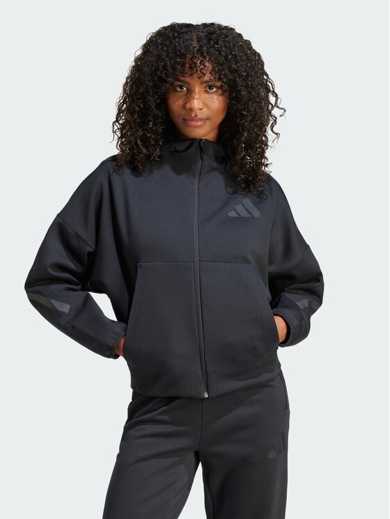 adidas adidas Bluza 136895 Czarny Loose Fit