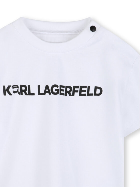 Karl Lagerfeld Kids Karl Lagerfeld Kids Σετ T-Shirt και σορτς Z31067 Έγχρωμο Regular Fit
