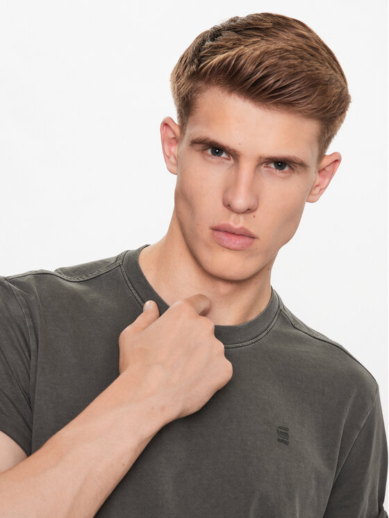 G-Star Raw G-Star Raw T-Shirt D16396-2653-B575 Šedá Regular Fit