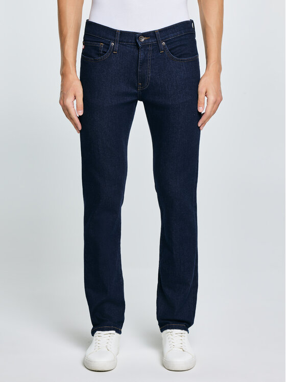 BIG STAR BIG STAR Jeansy TERRY Granatowy Slim Fit